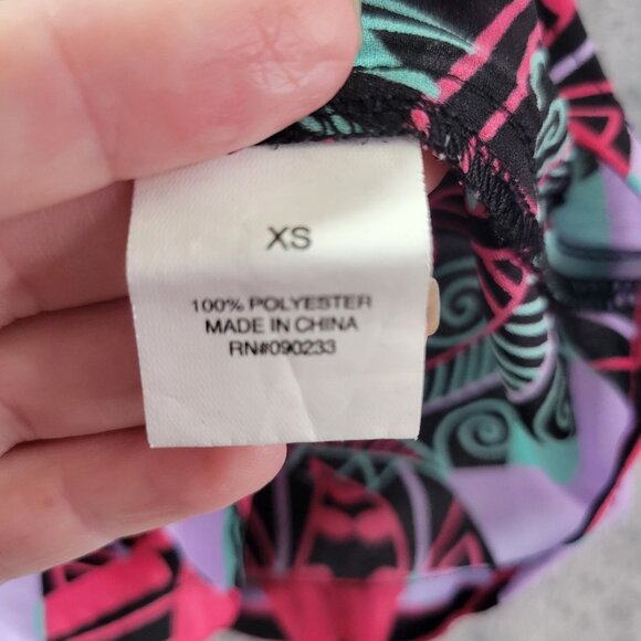 LA Hearts Womens XS Cami Tank Top Aztec Geometric Festival Sleeveless Multicolor - Picture 9 of 10